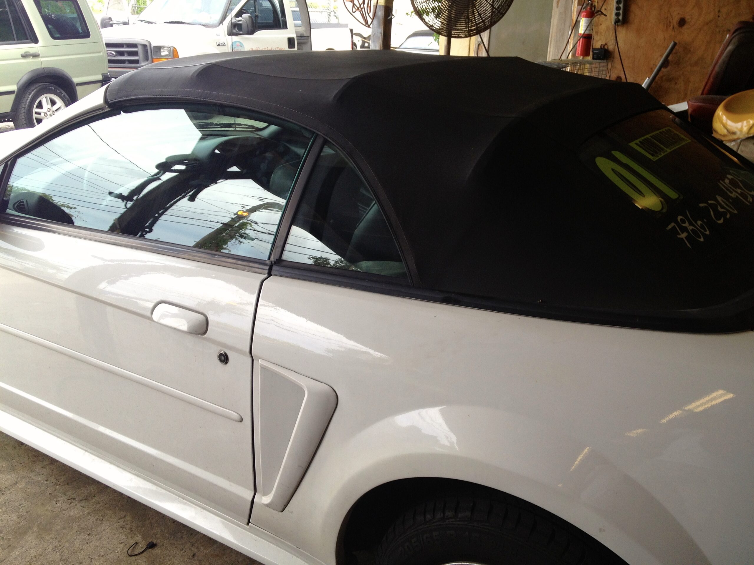 Convertible Tops Replacement by Chair Care Upholstery in Hollywood, Florida