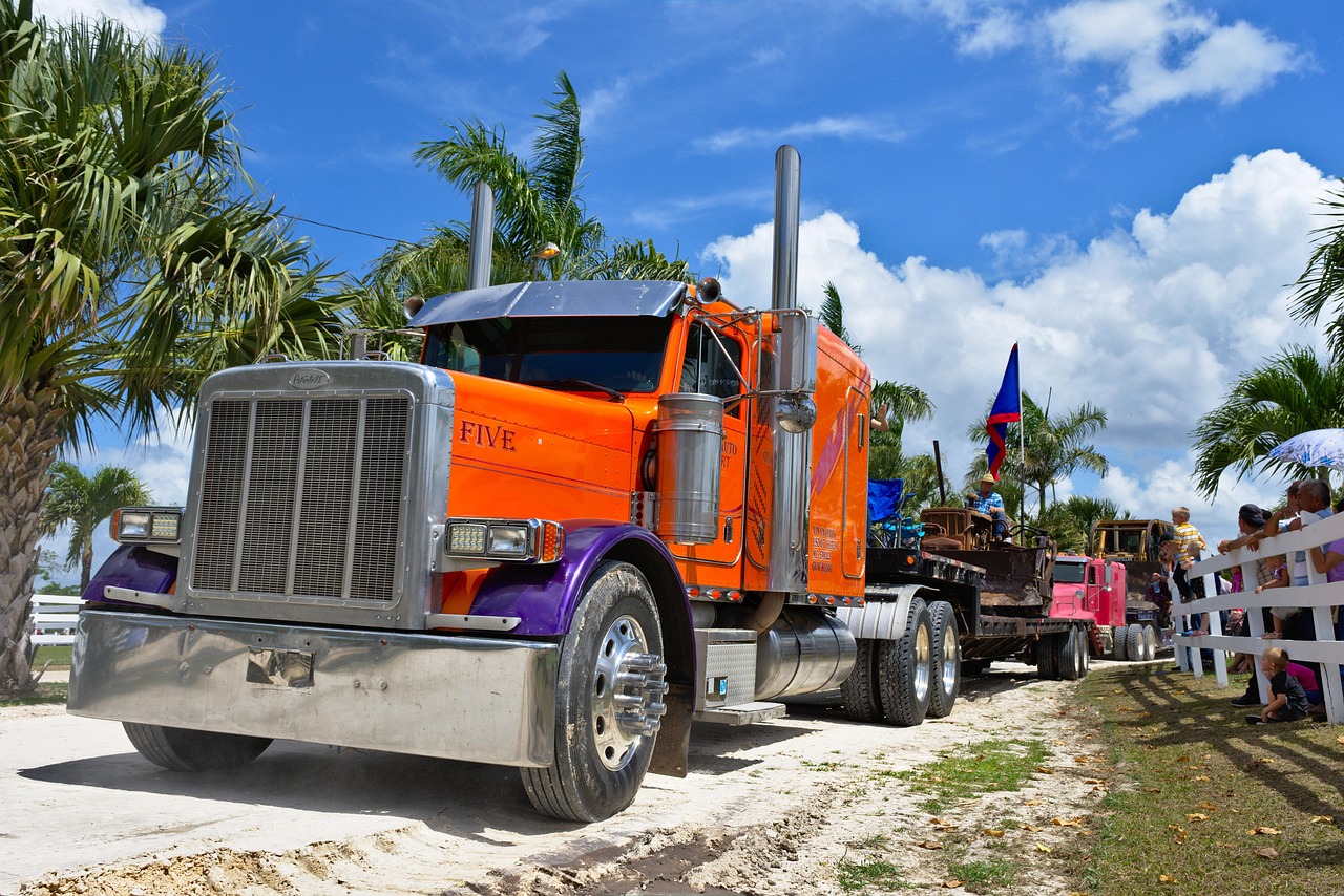 Semi truck upholstery by Chair Care Upholstery in Hollywood, Florida