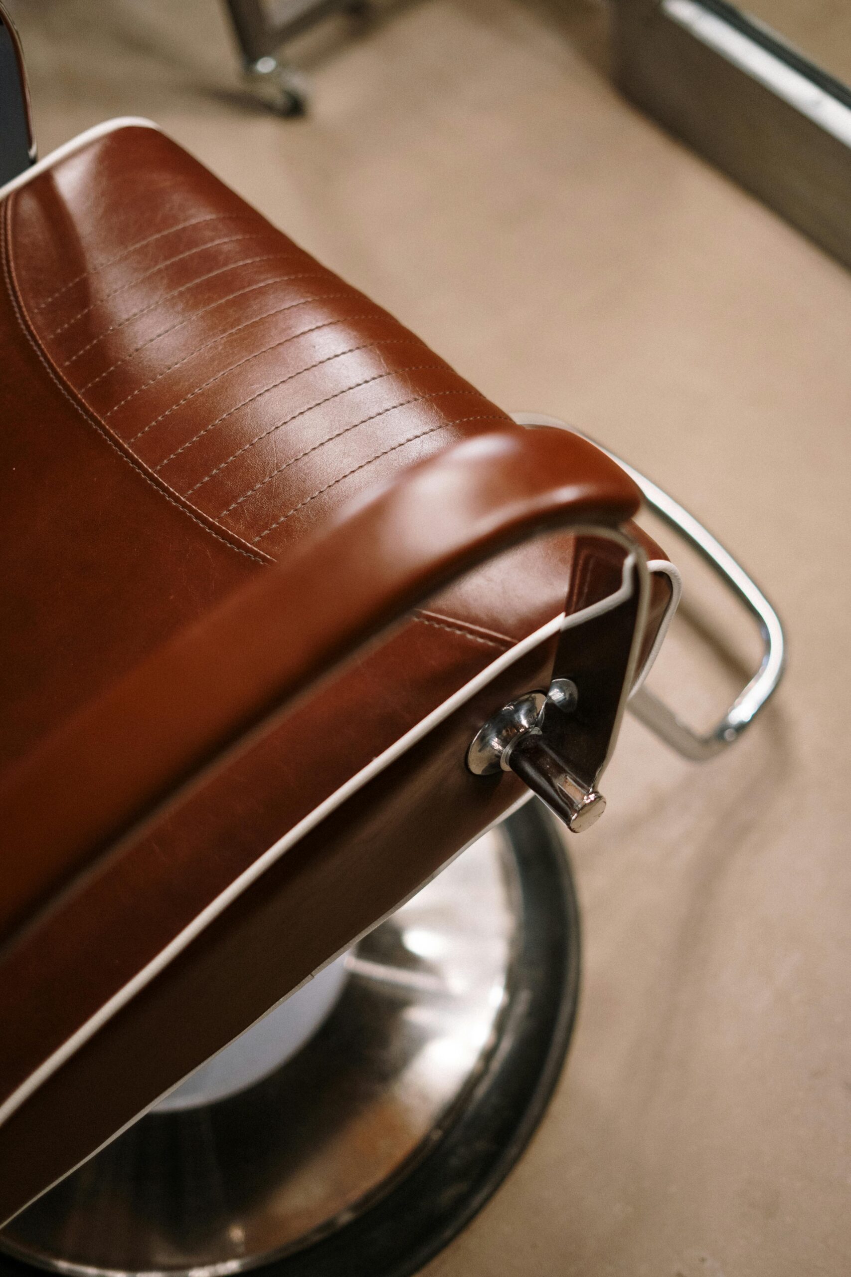 Barbershop upholstery services by Chair Care Upholstery in Hollywood, FL